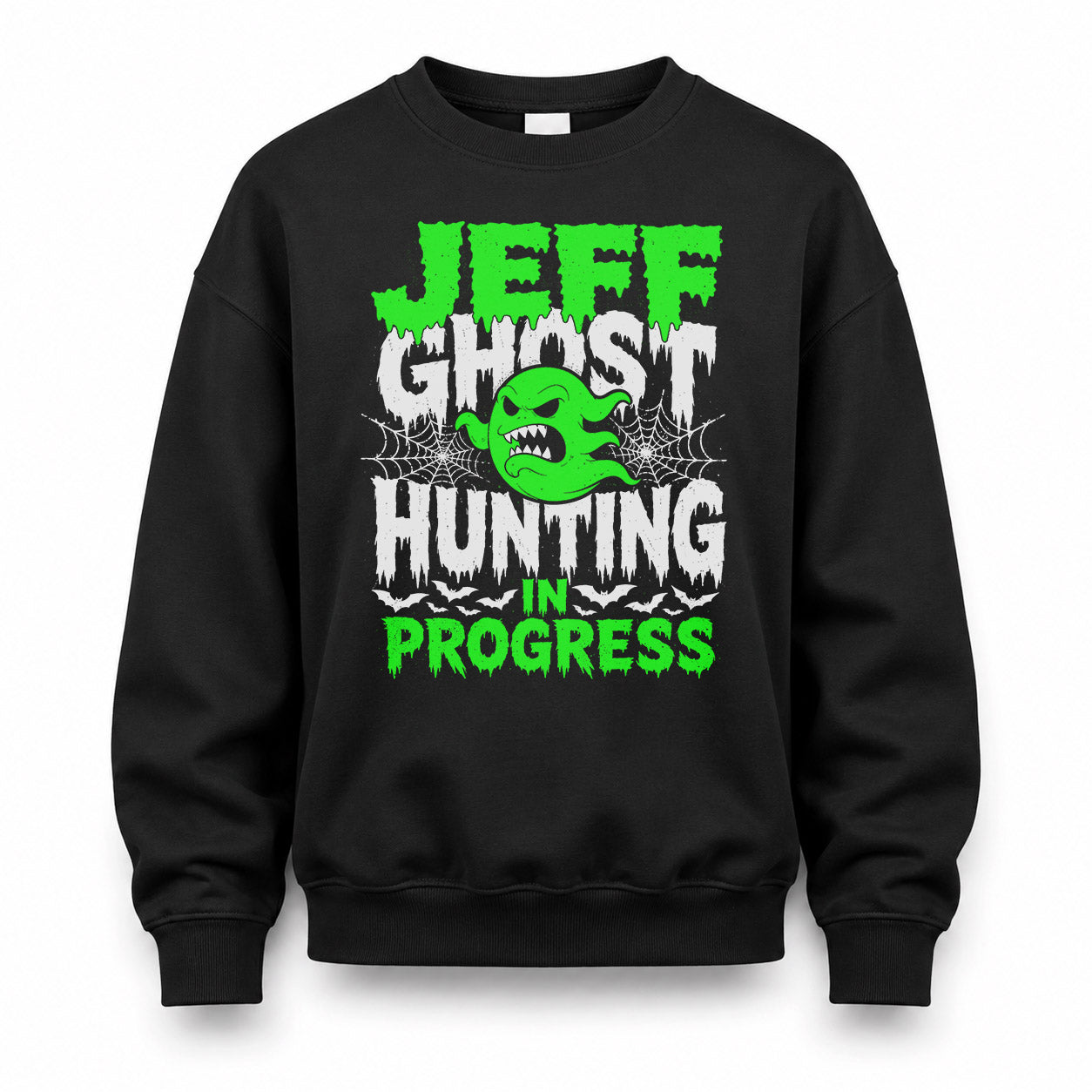 JEFF HW22-K06-109 - NAME Ghost Hunting In Progress Personalized Halloween Shirt