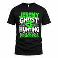 JEREMY HW22-K06-109 - NAME Ghost Hunting In Progress Personalized Halloween Shirt