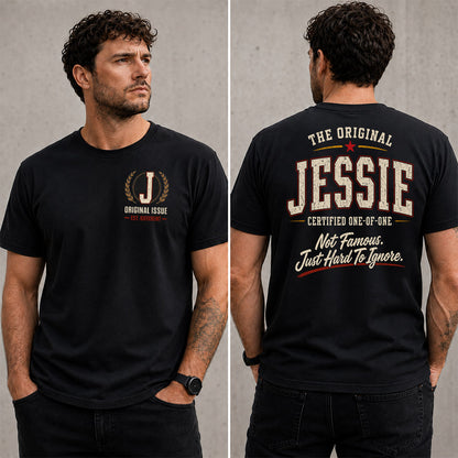 JESSIE W68-F2-168 – Personalized Original Issue Apparel “The Original NAME Certified One-of-One"
