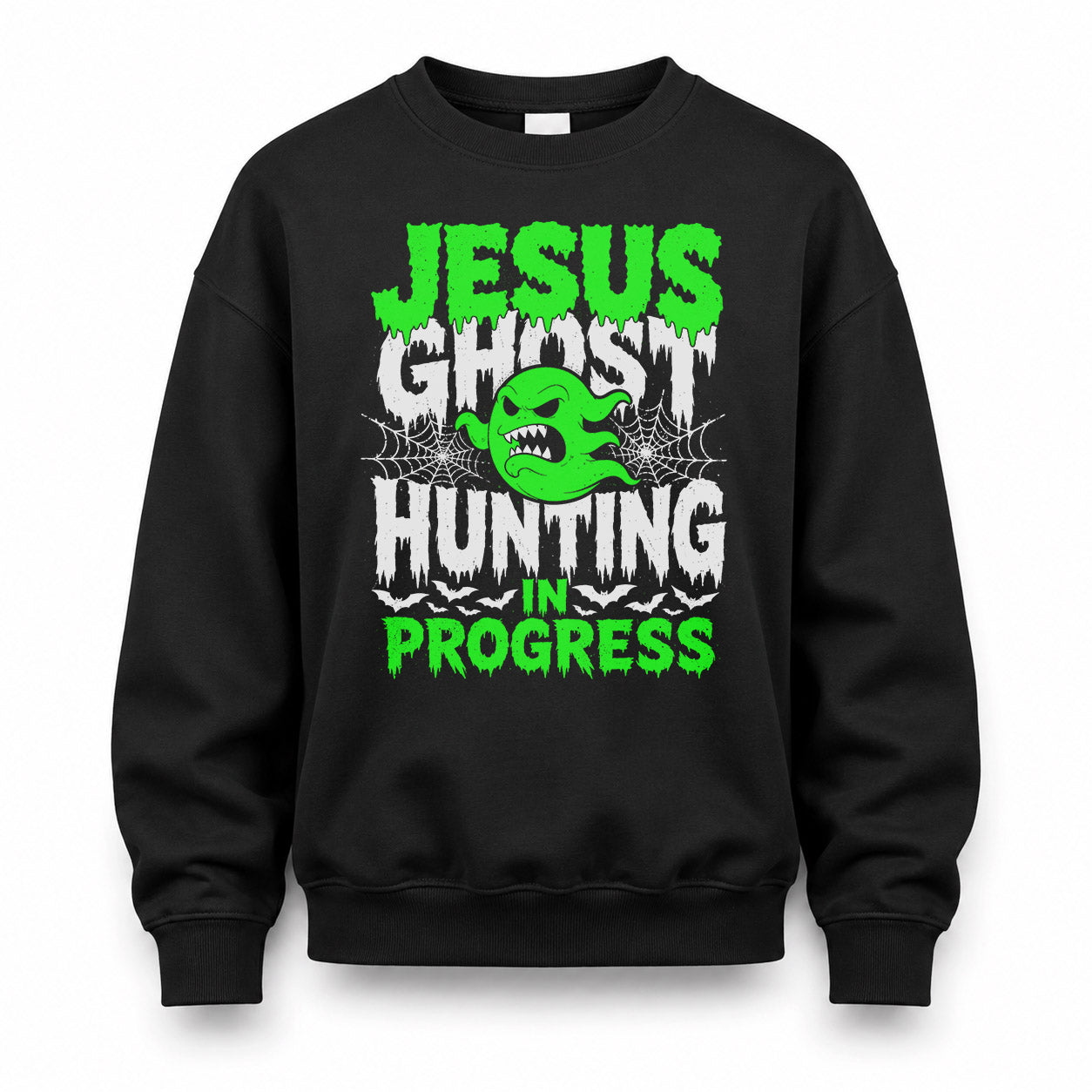 JESUS HW22-K06-109 - NAME Ghost Hunting In Progress Personalized Halloween Shirt