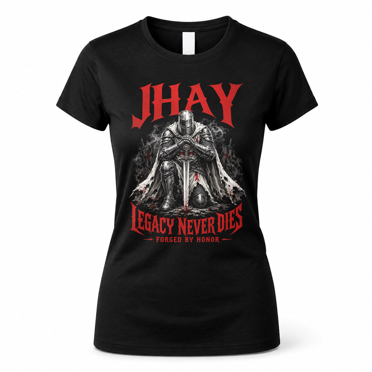 JHAY HS90-K04-109 - NAME Legacy Never Dies Forged By Honor Personalized Knight