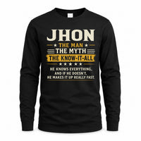 Men's Long Sleeved T-Shirt