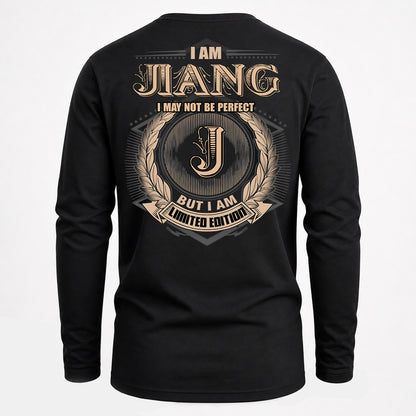 JIANG PH55-T25-Personalized Name Quote Apparel “I Am NAME May Not Be Perfect But I Am Limited Edition”