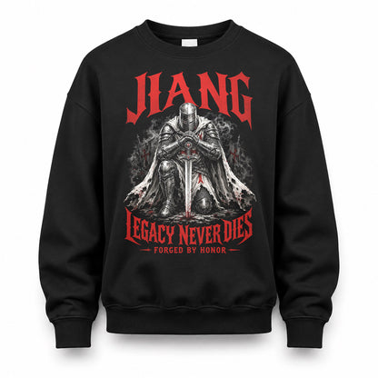 JIANG HS90-K04-109 - NAME Legacy Never Dies Forged By Honor Personalized Knight