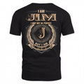 JIM PH55-T25-Personalized Name Quote Apparel “I Am NAME May Not Be Perfect But I Am Limited Edition”