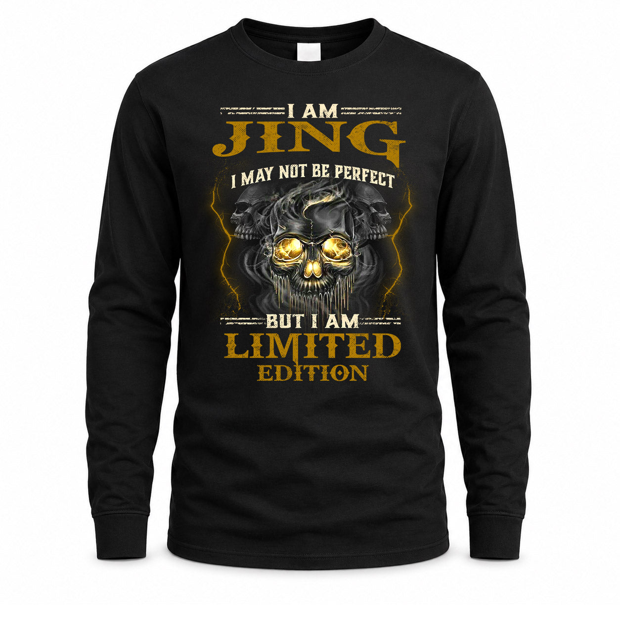 JING LM66-K04-125 - NAME NAME I May Not Be Perfect But I Am Limited Edition