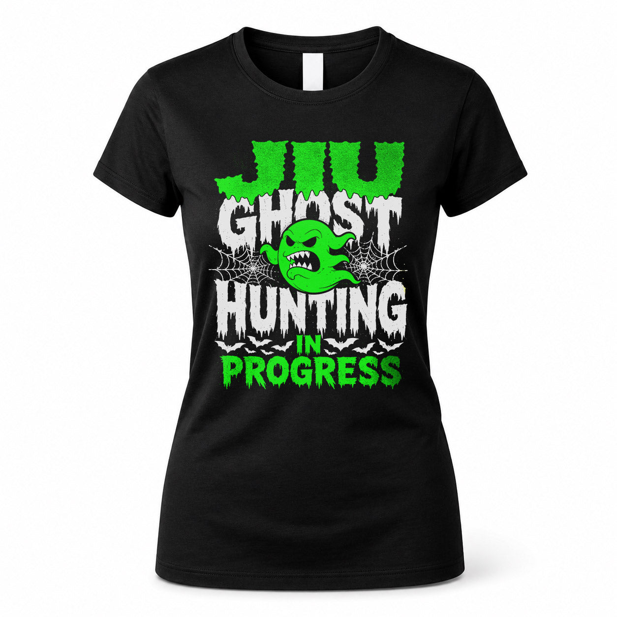 JIU HW22-K06-109 - NAME Ghost Hunting In Progress Personalized Halloween Shirt