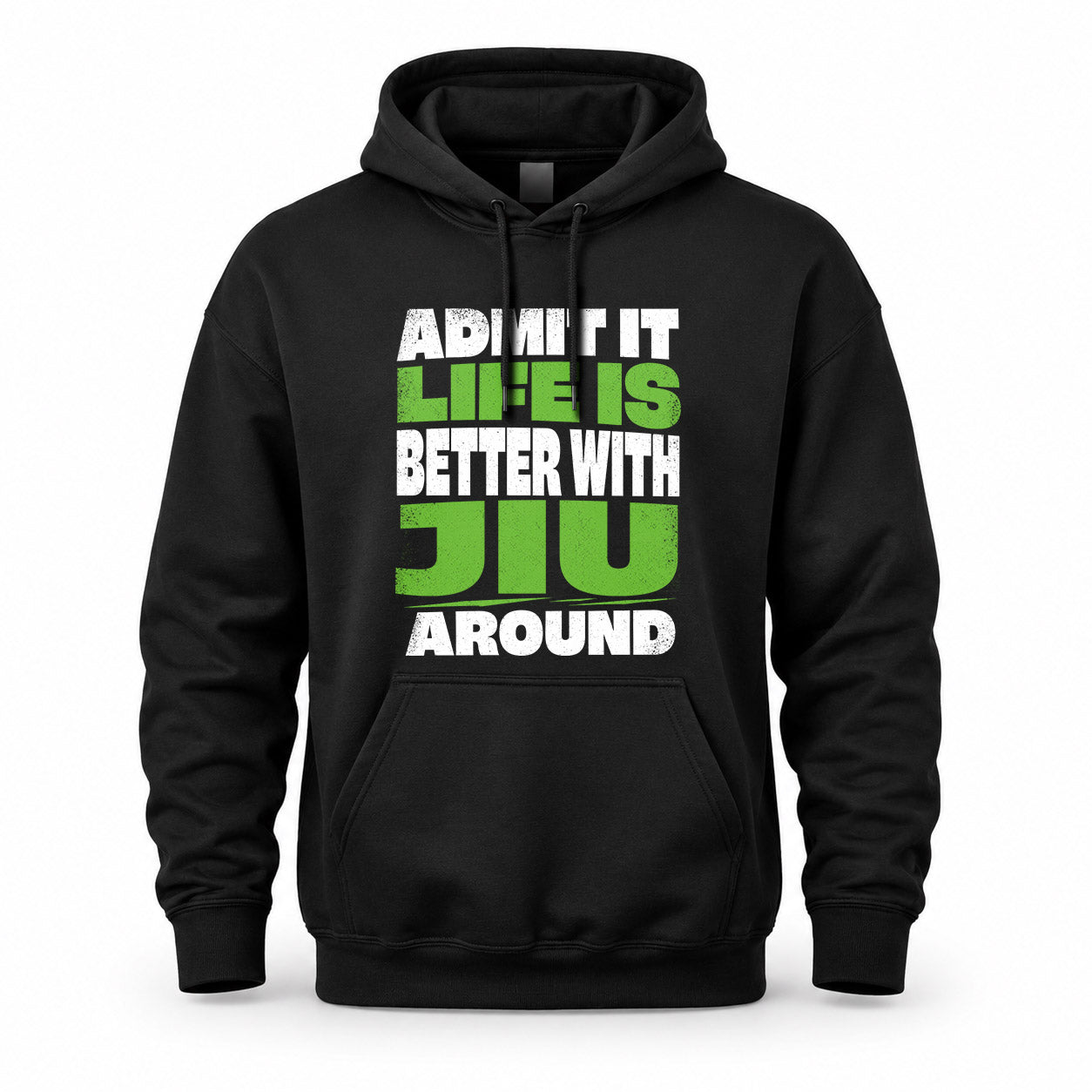 JIU HP68-K4-189 – Personalized Funny Quote Apparel “Admit It, Life Is Better With NAME Around”