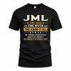 JML TM90-K04-125 - NAME Legendary Know-It-All Personalized Funny Shirt