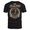 JOANN PH55-T25-Personalized Name Quote Apparel “I Am NAME May Not Be Perfect But I Am Limited Edition”