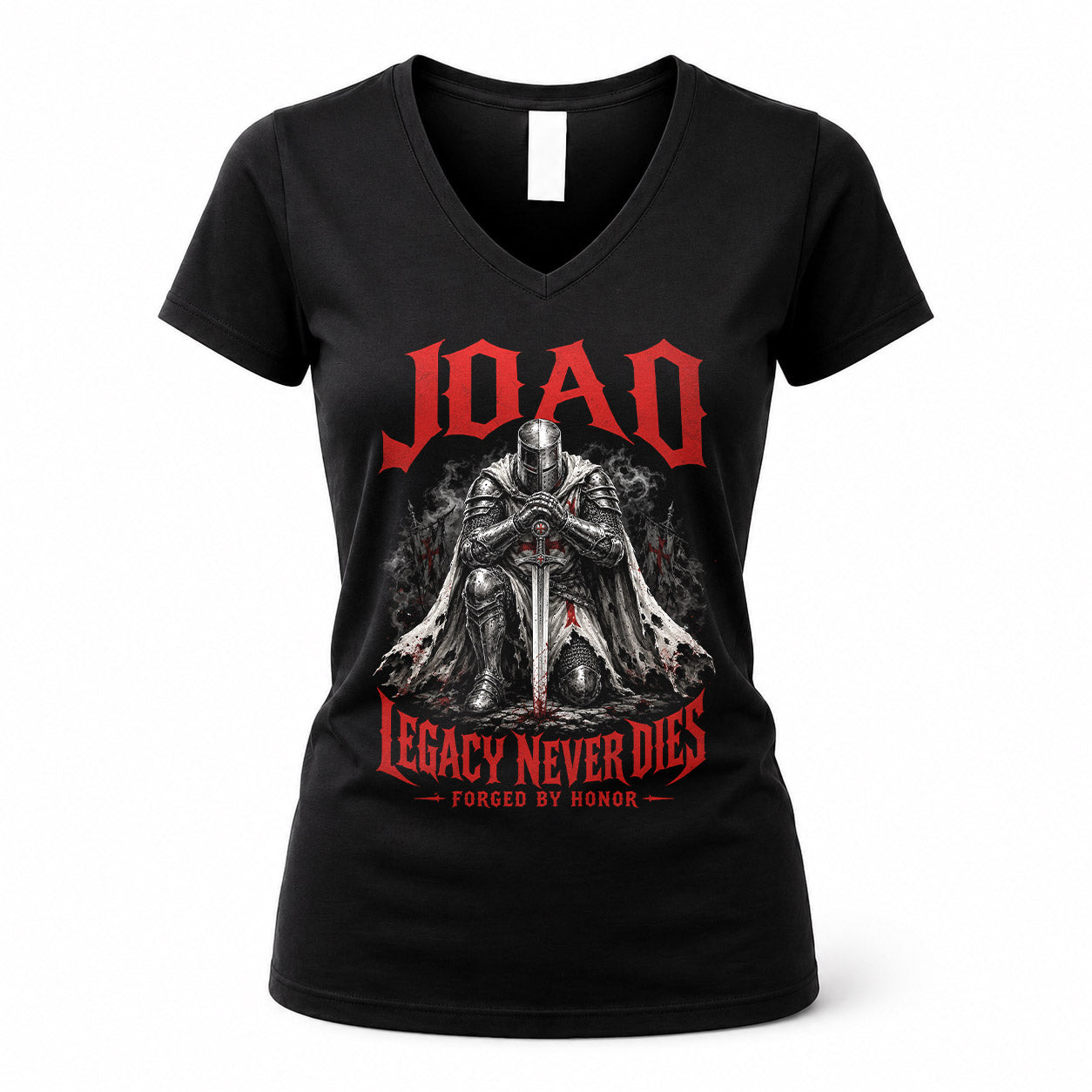 JOAO HS90-K04-109 - NAME Legacy Never Dies Forged By Honor Personalized Knight
