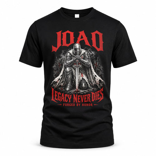 JOAO HS90-K04-109 - NAME Legacy Never Dies Forged By Honor Personalized Knight