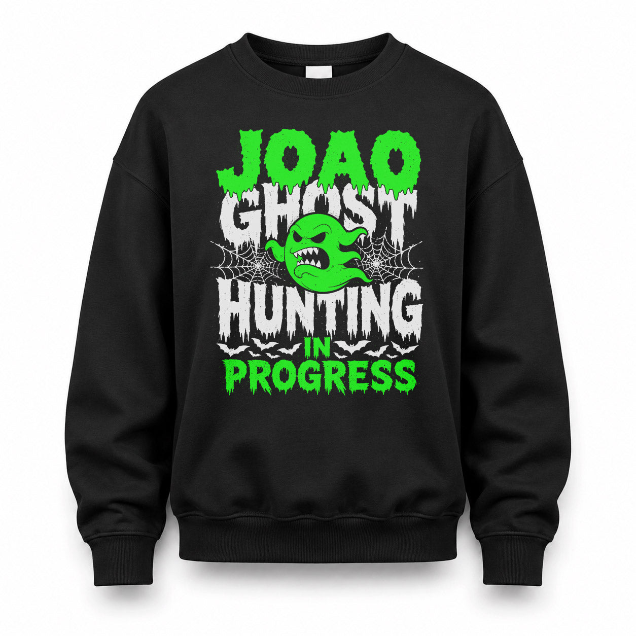 JOAO HW22-K06-109 - NAME Ghost Hunting In Progress Personalized Halloween Shirt