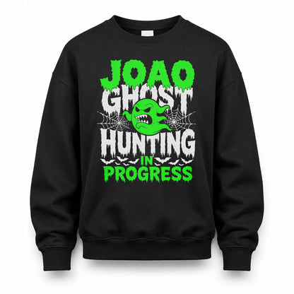 JOAO HW22-K06-109 - NAME Ghost Hunting In Progress Personalized Halloween Shirt