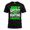 JODY HW22-K06-109 - NAME Ghost Hunting In Progress Personalized Halloween Shirt
