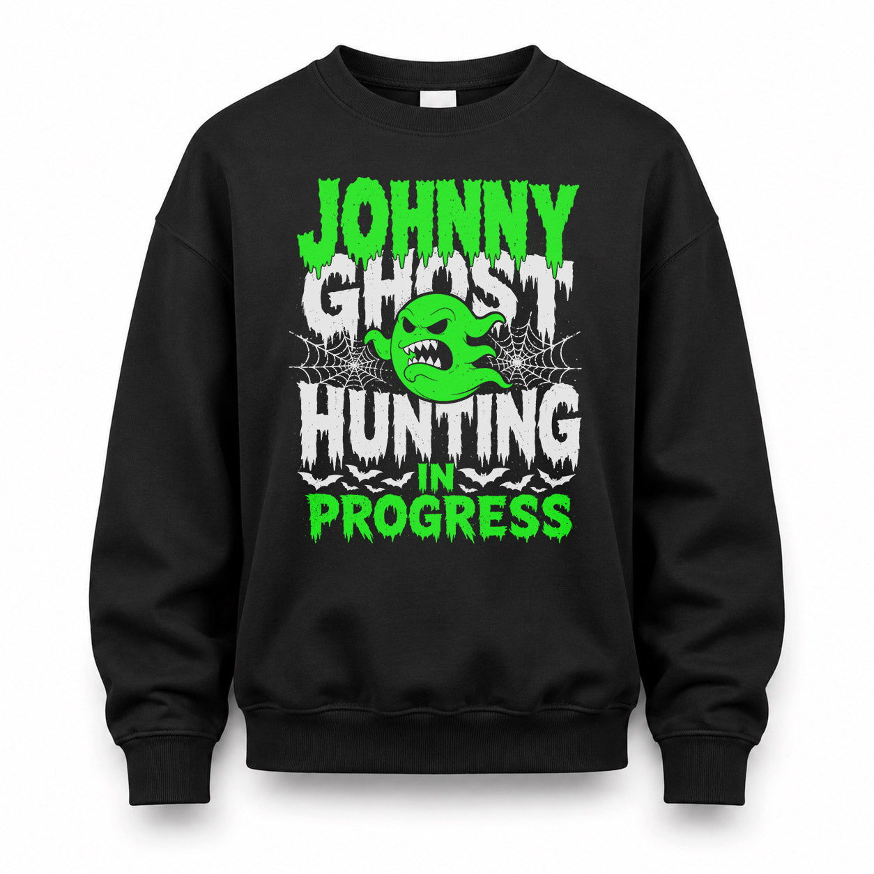 JOHNNY HW22-K06-109 - NAME Ghost Hunting In Progress Personalized Halloween Shirt