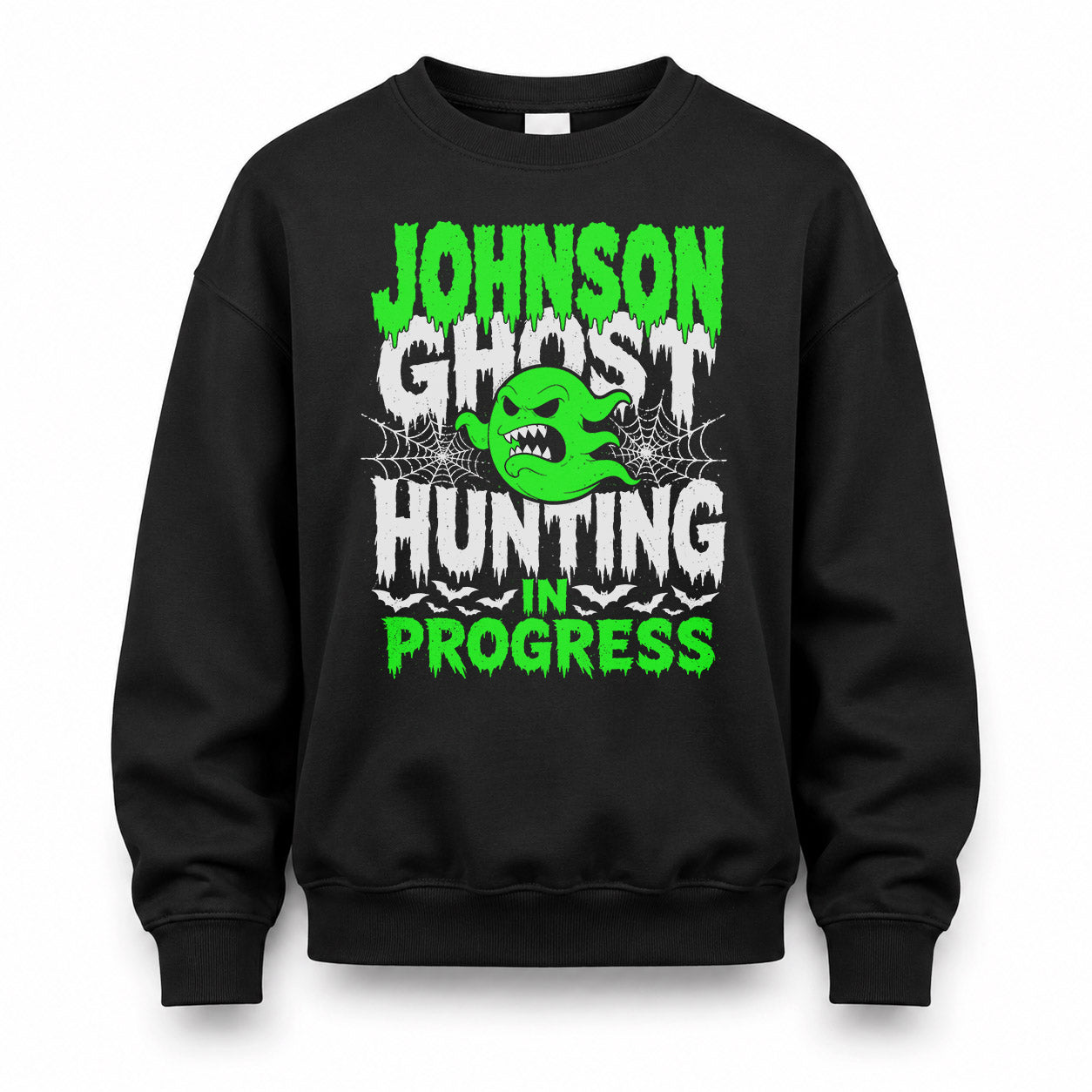 JOHNSON HW22-K06-109 - NAME Ghost Hunting In Progress Personalized Halloween Shirt