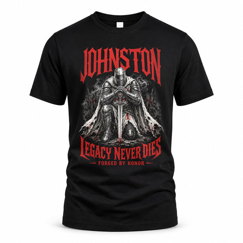 JOHNSTON HS90-K04-109 - NAME Legacy Never Dies Forged By Honor Personalized Knight