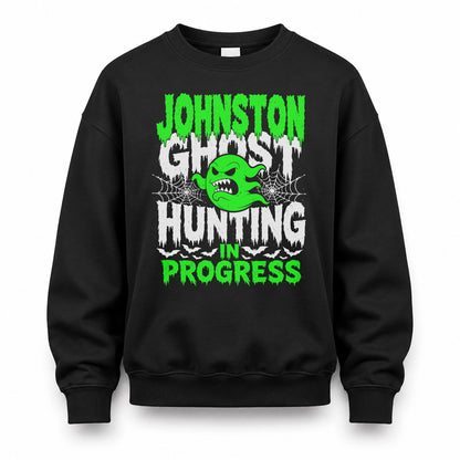 JOHNSTON HW22-K06-109 - NAME Ghost Hunting In Progress Personalized Halloween Shirt