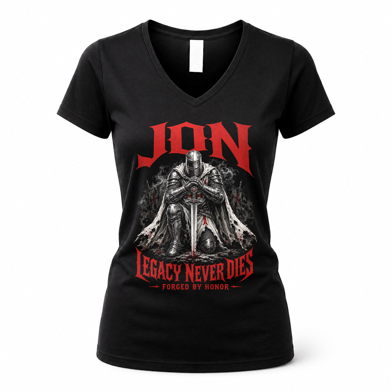 JON HS90-K04-109 - NAME Legacy Never Dies Forged By Honor Personalized Knight