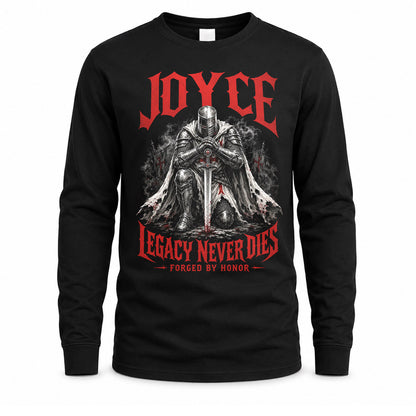 JOYCE HS90-K04-109 - NAME Legacy Never Dies Forged By Honor Personalized Knight