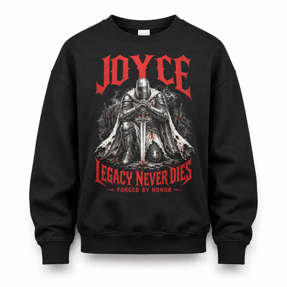 JOYCE HS90-K04-109 - NAME Legacy Never Dies Forged By Honor Personalized Knight