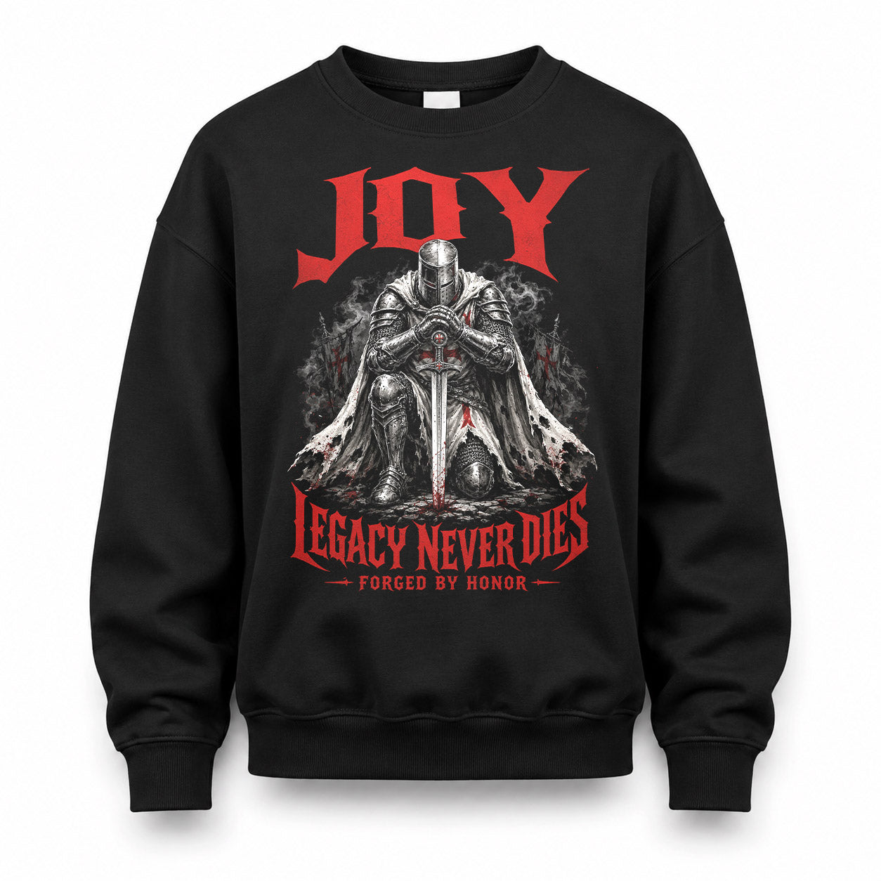 JOY HS90-K04-109 - NAME Legacy Never Dies Forged By Honor Personalized Knight