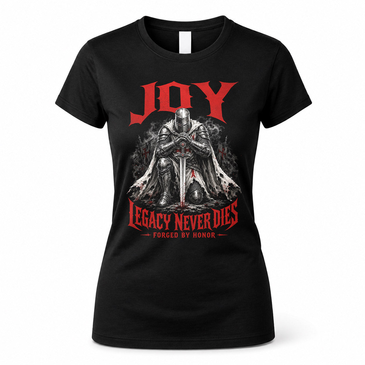 JOY HS90-K04-109 - NAME Legacy Never Dies Forged By Honor Personalized Knight