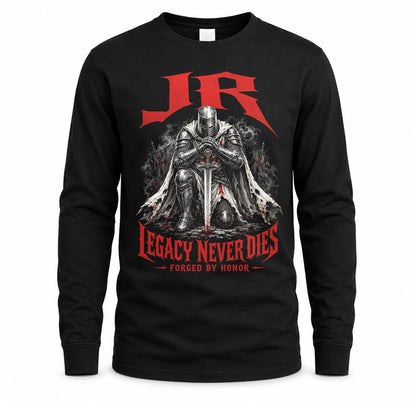JR HS90-K04-109 - NAME Legacy Never Dies Forged By Honor Personalized Knight