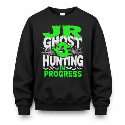 JR HW22-K06-109 - NAME Ghost Hunting In Progress Personalized Halloween Shirt
