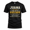 JUANA TM90-K04-125 - NAME Legendary Know-It-All Personalized Funny Shirt