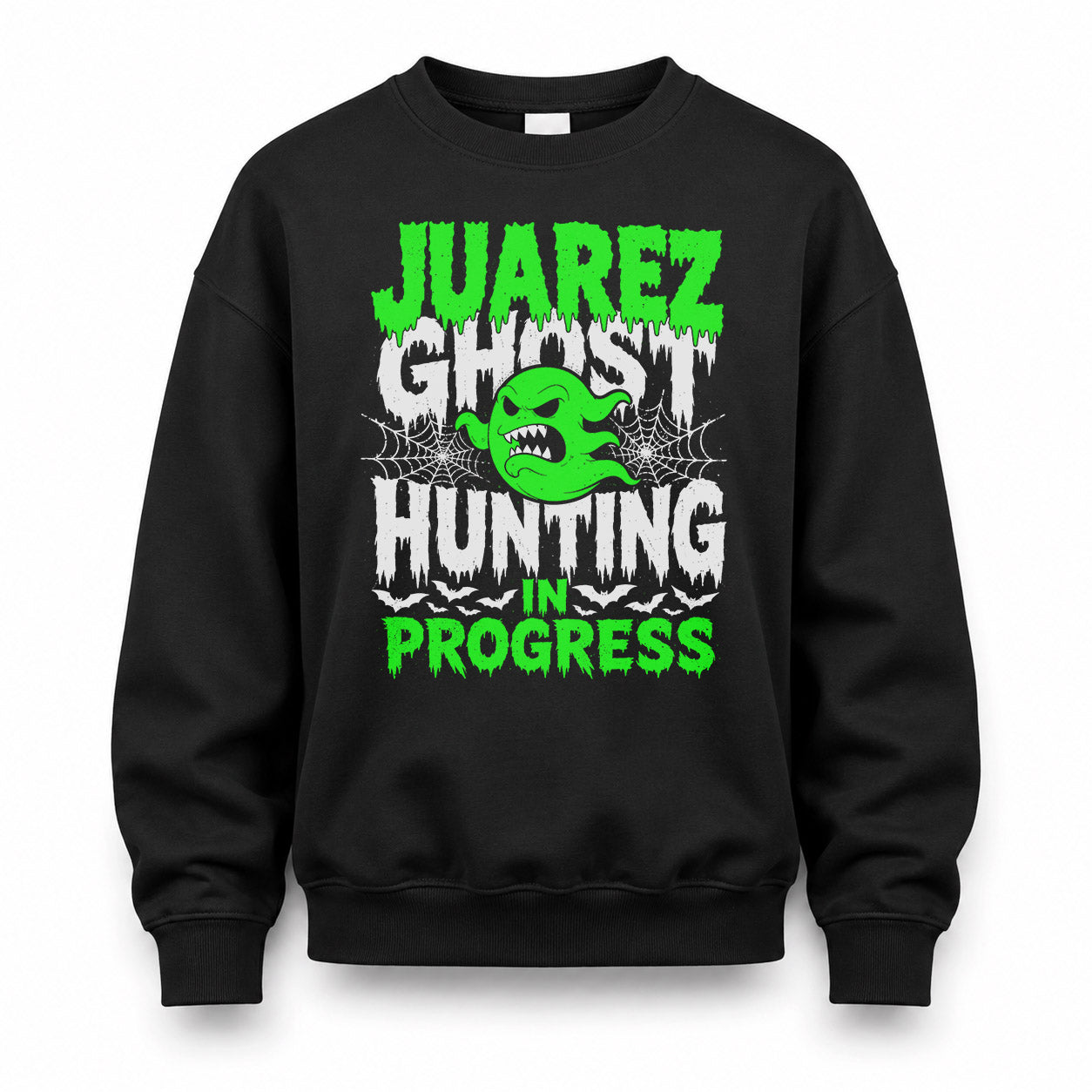 JUAREZ HW22-K06-109 - NAME Ghost Hunting In Progress Personalized Halloween Shirt