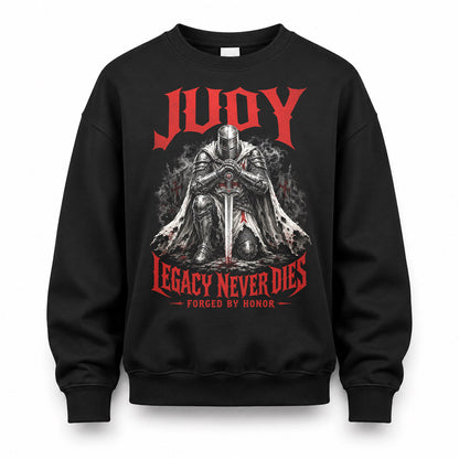 JUDY HS90-K04-109 - NAME Legacy Never Dies Forged By Honor Personalized Knight