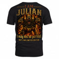 JULIAN MP88-F2-168–Personalized Bold Quote Apparel “I Am NAME I May Not Be Perfect But I Am Limited Edition