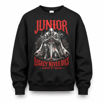 JUNIOR HS90-K04-109 - NAME Legacy Never Dies Forged By Honor Personalized Knight