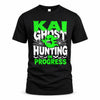 KAI HW22-K06-109 - NAME Ghost Hunting In Progress Personalized Halloween Shirt