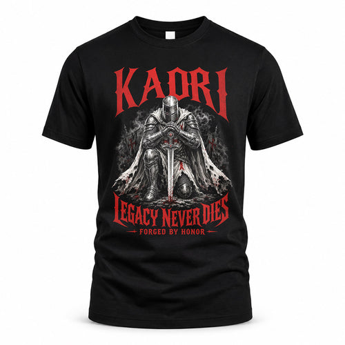 KAORI HS90-K04-109 - NAME Legacy Never Dies Forged By Honor Personalized Knight