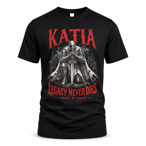 KATIA HS90-K04-109 - NAME Legacy Never Dies Forged By Honor Personalized Knight