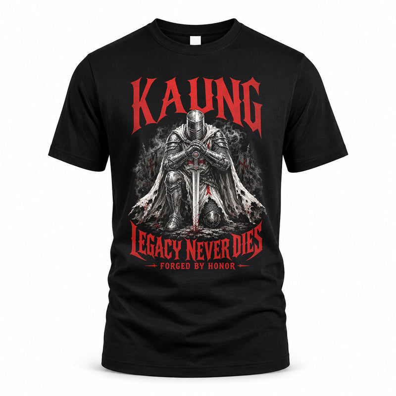 KAUNG HS90-K04-109 - NAME Legacy Never Dies Forged By Honor Personalized Knight