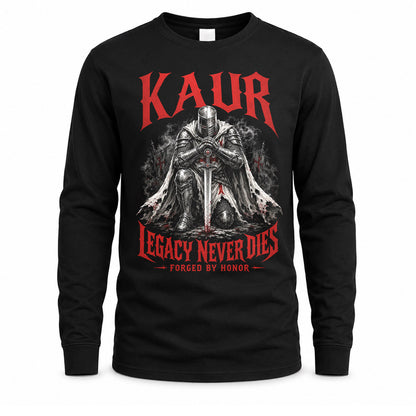 KAUR HS90-K04-109 - NAME Legacy Never Dies Forged By Honor Personalized Knight