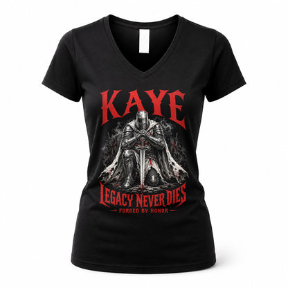 KAYE HS90-K04-109 - NAME Legacy Never Dies Forged By Honor Personalized Knight