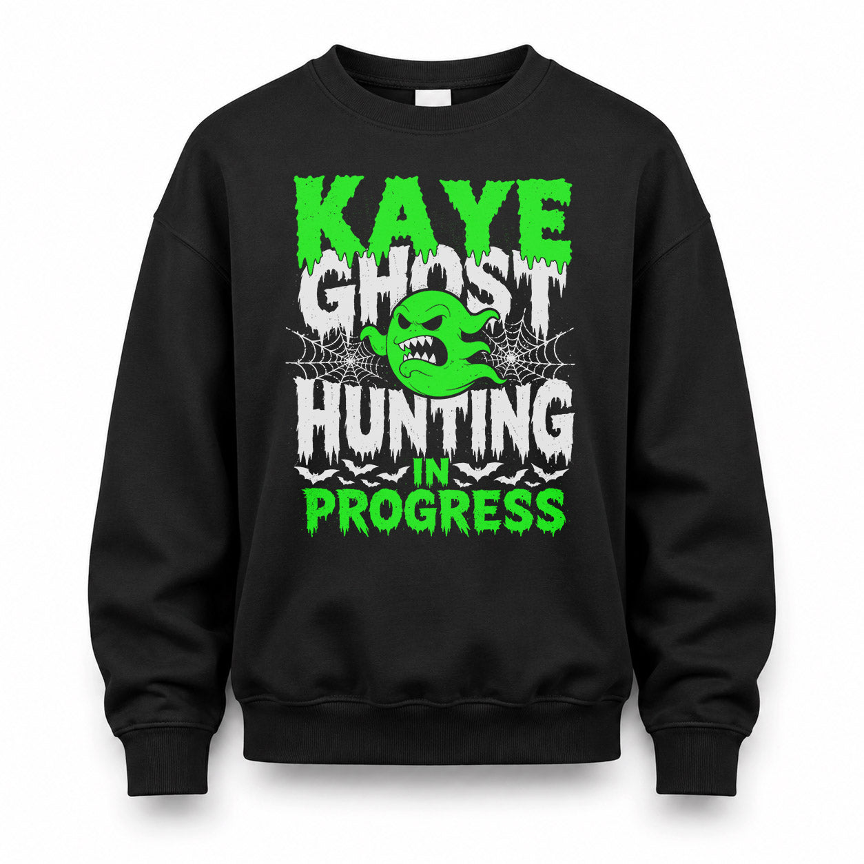 KAYE HW22-K06-109 - NAME Ghost Hunting In Progress Personalized Halloween Shirt