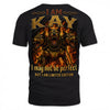 KAY MP88-F2-168–Personalized Bold Quote Apparel “I Am NAME I May Not Be Perfect But I Am Limited Edition