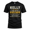 KELLY TM90-K04-125 - NAME Legendary Know-It-All Personalized Funny Shirt