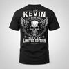 KEVIN P01-K24-229 – Personalized Skull Graphic Apparel “I Am NAME I May Not Be Perfect But I Am Limited Edition”
