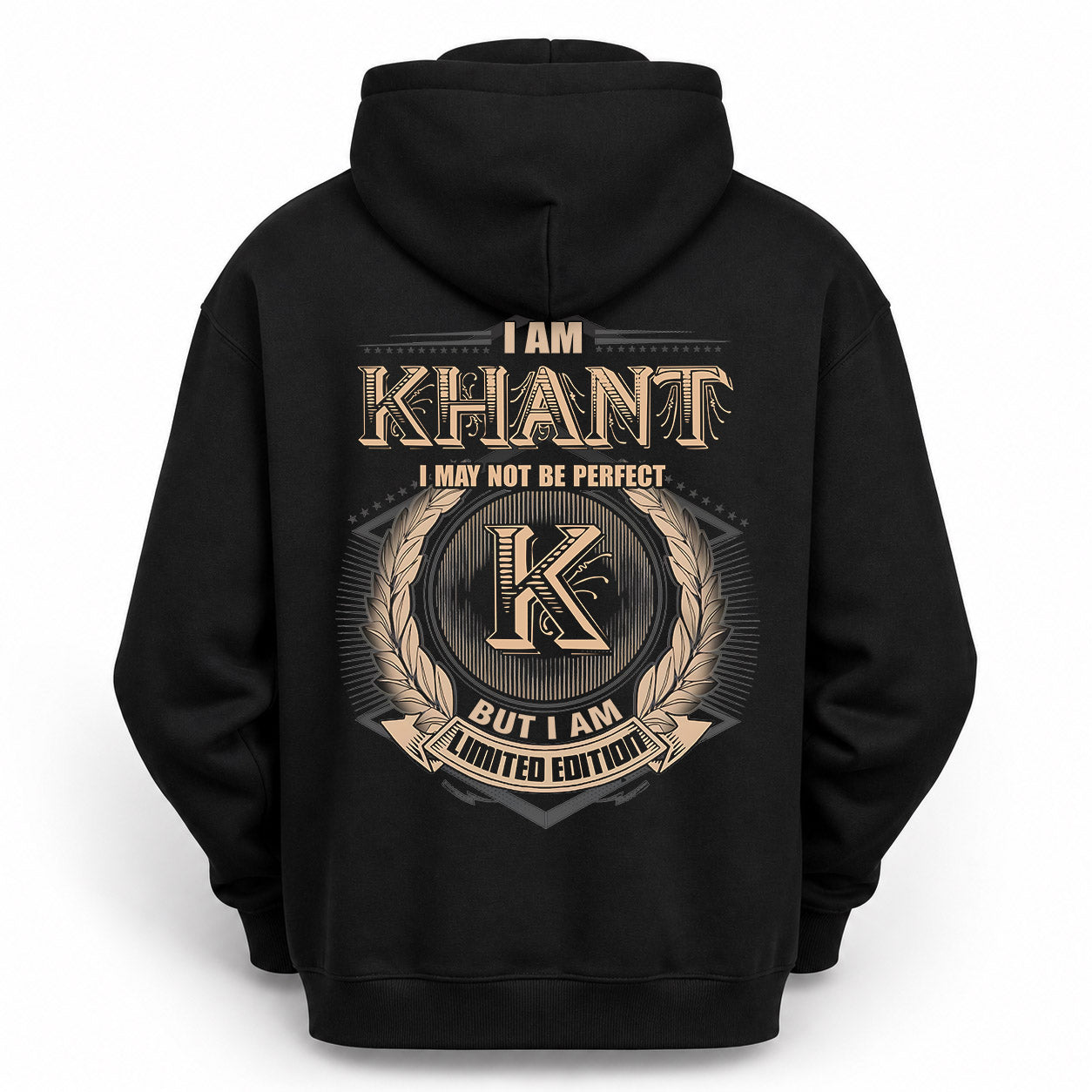 KHANT PH55-T25-Personalized Name Quote Apparel “I Am NAME May Not Be Perfect But I Am Limited Edition”