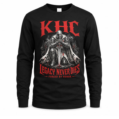 KHC HS90-K04-109 - NAME Legacy Never Dies Forged By Honor Personalized Knight