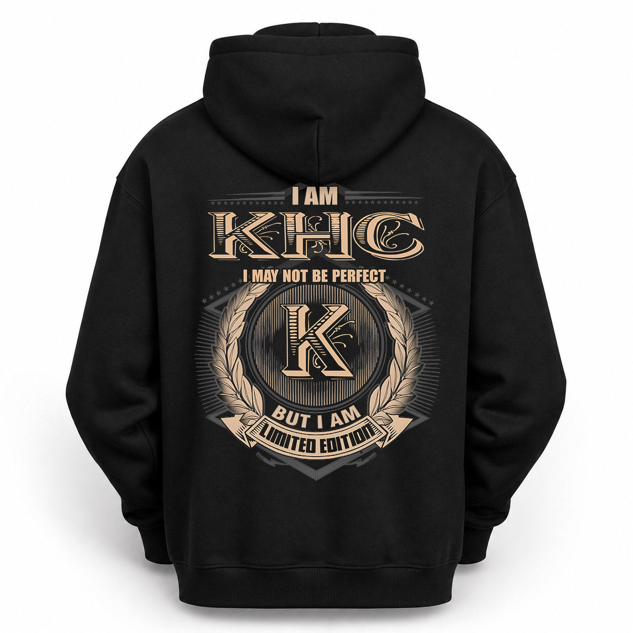 KHC PH55-T25-Personalized Name Quote Apparel “I Am NAME May Not Be Perfect But I Am Limited Edition”