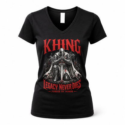 KHING HS90-K04-109 - NAME Legacy Never Dies Forged By Honor Personalized Knight