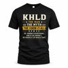 KHLD TM90-K04-125 - NAME Legendary Know-It-All Personalized Funny Shirt